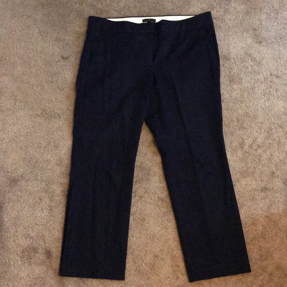 JCrew Navy Blue work pant